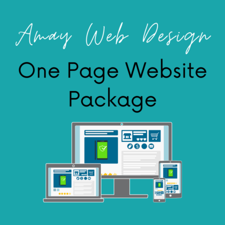 One Page Website Package