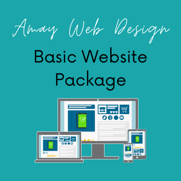 basic website package by Amay Web Design