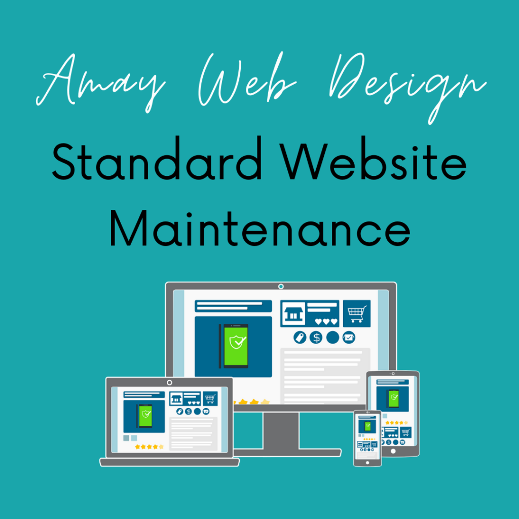 standard website maintenance