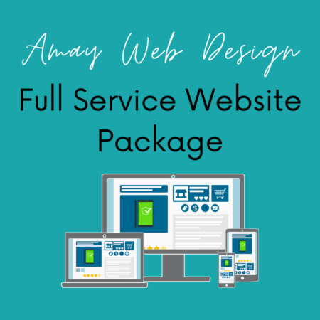 full service website package by Amay Web Design